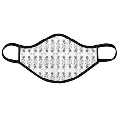 2 or 4 pk Face Covering Mask, Reusable - Limited Edition “Just Riding Along” Print