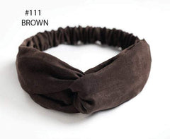 Twist Knot Headband Elastic Head Wrap Turban Yoga Hair Band Sports headband