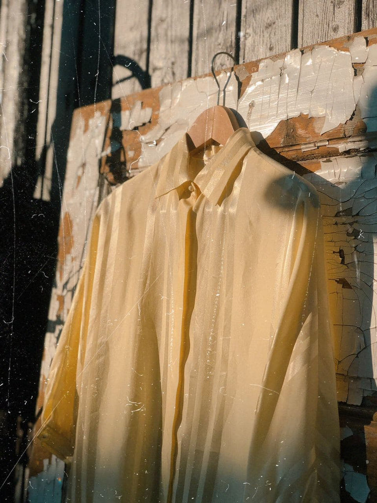 Vintage Blouse, Bluse (L/40) |