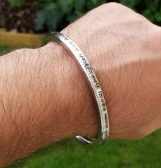 Singh Kaur Khalsa Smooth Flat Stainless Steel MOOL MANTAR Kara Sikh Kada L1