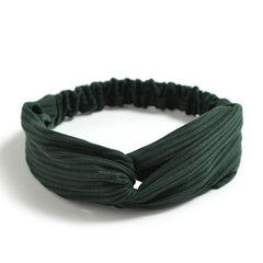 Twist Knot Headband Elastic Head Wrap Turban Yoga Hair Band Sports headband