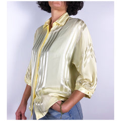 Vintage Blouse, Bluse (L/40) |