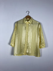 Vintage Blouse, Bluse (L/40) |