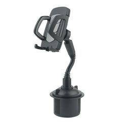 Universal 360° Car Cup Holder Phone Mount, Adjustable Gooseneck Cupholder Cell Phone Cradle with Rotatable Holder, Compatible with Most Smart Phones.