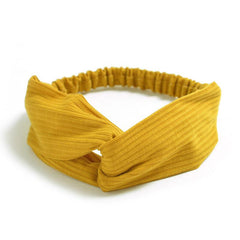 Twist Knot Headband Elastic Head Wrap Turban Yoga Hair Band Sports headband