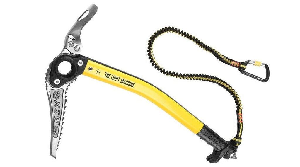 The light machine. Grivel mountaineering ice axe