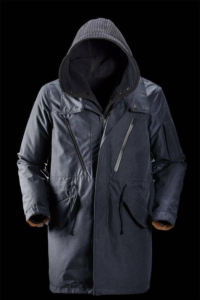 Test bomboogie - man parka 3567tmb4, xl navy blue