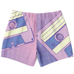 TEST TEST DON'T BUY "Vaporwave Cassette" Men's Swim Trunks