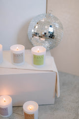 LANA - Pineapple & Kiwi - Soy Wax Candle - Wax Candle Soy - Luxury White Candle Jar - Glass Candle - Eco Wax Candle - UK Soy