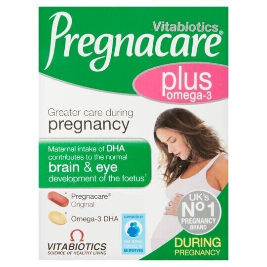 Vitabiotics pregnacare plus omega 3 - 60 tablets