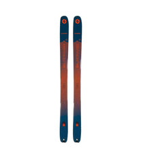 Blizzard men's zero g 105 backcountry touring lightweight ski, blue/orange, 172 cm
