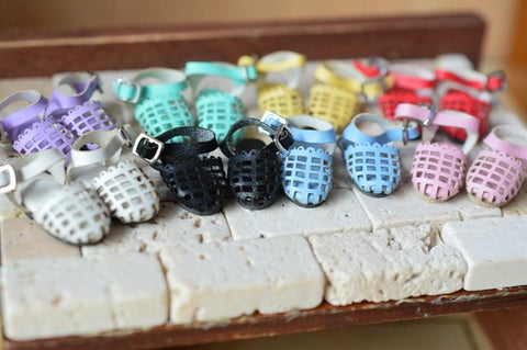 Obitsu11 OB11 doll shoes hollow out summer shoes suitable for OB11 cu-poche 1/12 BJD doll accessories doll sandals