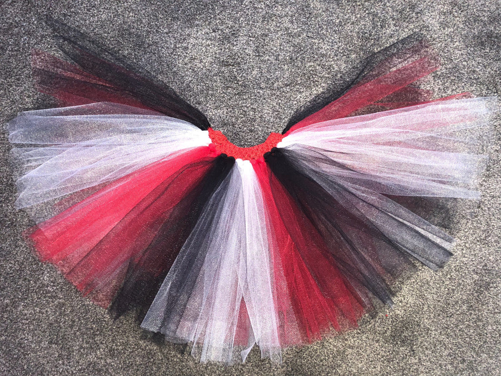 Girls Queen of Hearts Alice in Wonderland Tutu Skirt