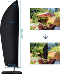 Parasol Cover, Waterproof, Windproof, Heavy Duty