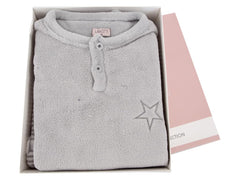 Viterbo Biancheria Pigiama Donna Invernale in Morbido Coral Fleece LWW00002
