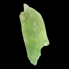 Hiddenite crystal, north carolina hiddenite, green spodumene crystal, rare mineral specimen