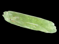 Hiddenite crystal, north carolina hiddenite, green spodumene crystal, rare mineral specimen