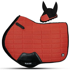 Gallop shop air pro close contact mesh saddle cloth/numnah saddle pad/saddle pad set