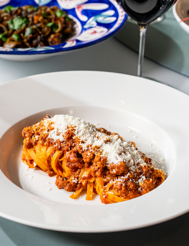 a plate of pasta from product 2