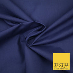 PREMIUM POLY COTTON ALL COLOURS PLAIN DYED FABRIC CRAFT MATERIAL POLYCOTTON 44"