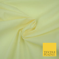 PREMIUM POLY COTTON ALL COLOURS PLAIN DYED FABRIC CRAFT MATERIAL POLYCOTTON 44"