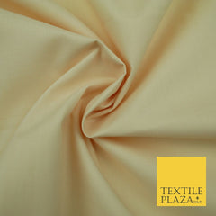 PREMIUM POLY COTTON ALL COLOURS PLAIN DYED FABRIC CRAFT MATERIAL POLYCOTTON 44"