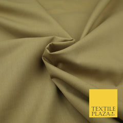 PREMIUM POLY COTTON ALL COLOURS PLAIN DYED FABRIC CRAFT MATERIAL POLYCOTTON 44"