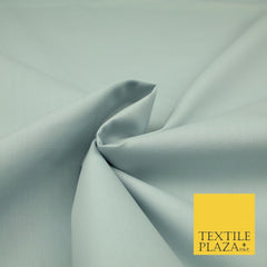 PREMIUM POLY COTTON ALL COLOURS PLAIN DYED FABRIC CRAFT MATERIAL POLYCOTTON 44"