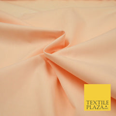 PREMIUM POLY COTTON ALL COLOURS PLAIN DYED FABRIC CRAFT MATERIAL POLYCOTTON 44"