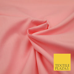 PREMIUM POLY COTTON ALL COLOURS PLAIN DYED FABRIC CRAFT MATERIAL POLYCOTTON 44"