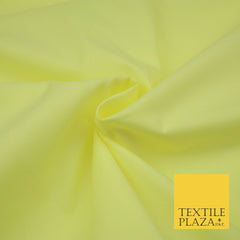 PREMIUM POLY COTTON ALL COLOURS PLAIN DYED FABRIC CRAFT MATERIAL POLYCOTTON 44"
