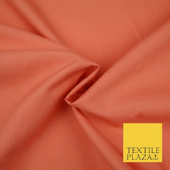 PREMIUM POLY COTTON ALL COLOURS PLAIN DYED FABRIC CRAFT MATERIAL POLYCOTTON 44"
