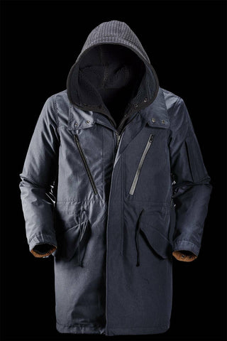 megaBomboogie - man parka 3567tmb4, xl navy blue