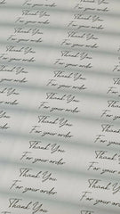 test 325 x Thank You for Your Order Labels Silver City Matte Labels Stickers