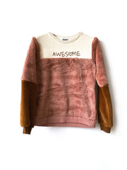 Maglia morbida con scritta