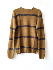 Maglia girocollo a righe