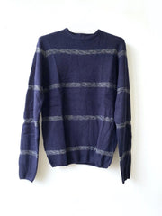 Maglia girocollo a righe