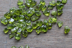 Tiny Peridot Tumbled Stone T224