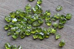 Tiny Peridot Tumbled Stone T224