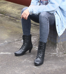 Bottines Vintage Blanches