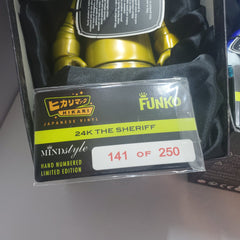 Funko Hikari The Sheriff Dark Magic, Verbe & 24K Bundle