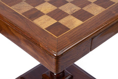 18'/20' Classic Wooden Table Chess -Detachable  (20 x 20 x 20 Inch) Tournament Chess Table,Vintage style/Indian/unique wooden chess.
