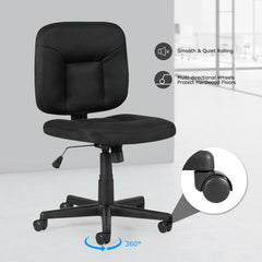 Test - Low-Back Office Chair with Adjustable Height & Lumbar Support