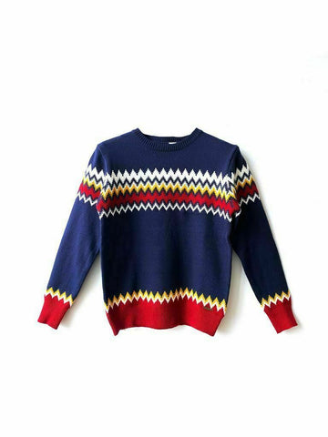 test Maglia con motivo zig zag