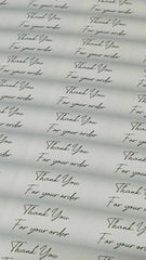 test 325 x Thank You for Your Order Labels Silver City Matte Labels Stickers