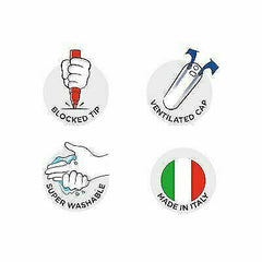Barattolo di 100 pennarelli DOODLE punta fina