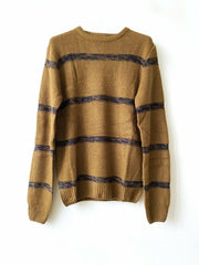 Maglia girocollo a righe