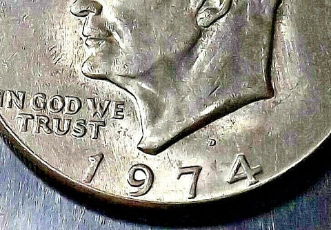 Eisenhower Dollar – 1974 D  AA20-7097