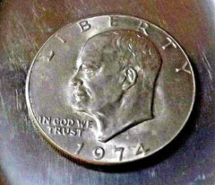 Eisenhower Dollar – 1974 D  AA20-7097