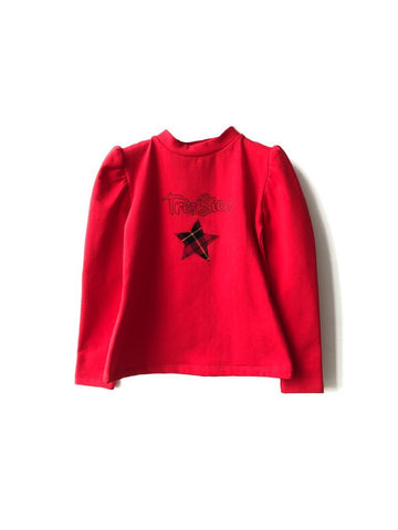 Maglia con maniche a sbuffo